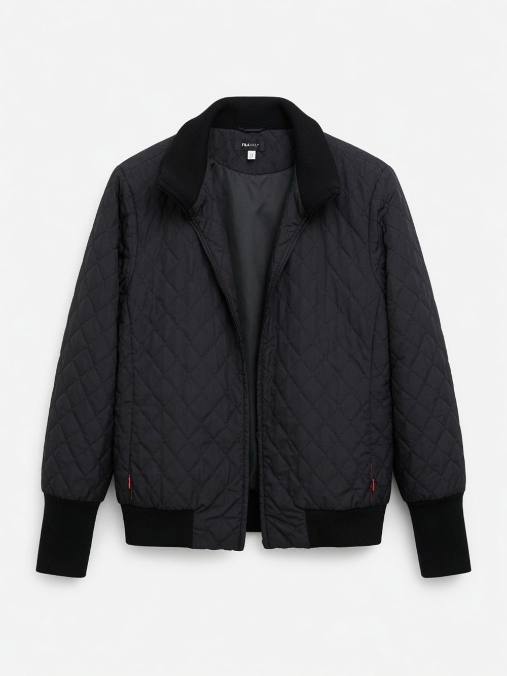 Vintage Y2K Filagolf Italy Mens Quilted Bomber Jacket